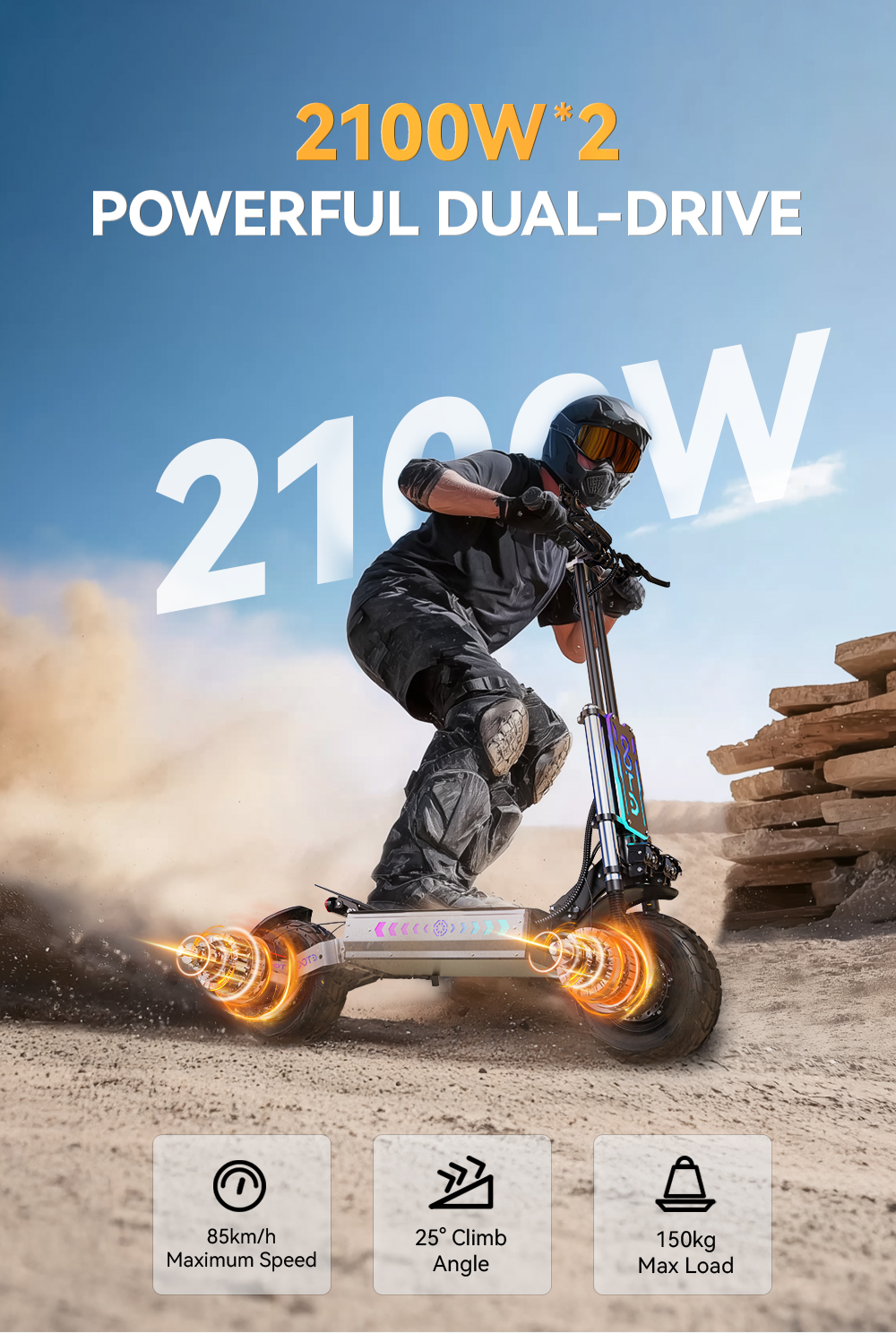 Elektrická kolobežka OOTD T90 3